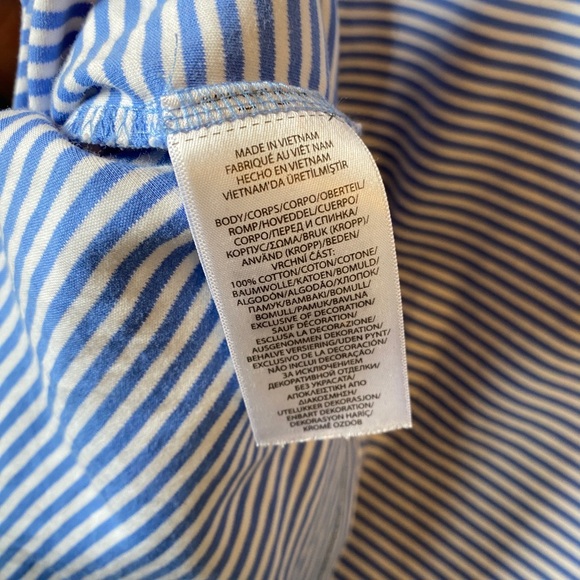 Polo Ralph Lauren Men’s Blue Striped Shirt XXL - Picture 4 of 4